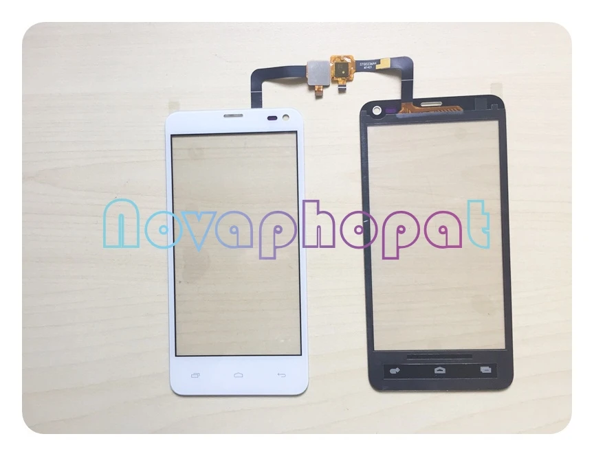 Novaphopat 4 5 дюймовый черный сенсорный экран для FLY IQ4416 дигитайзер Сенсорная панель