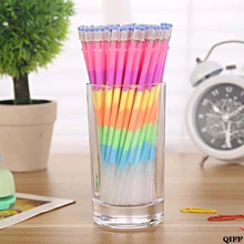 Прямая поставка и 10 шт. Красочные 6 в 1 хайлайтер гель заправки для ручек студенческие офисные канцелярские принадлежности APR29