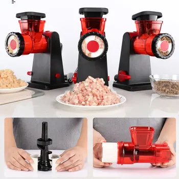 

Manual Hand Meat Grinder Meat Cutting Machine Chopper Filling Device Kitchen Tool CF