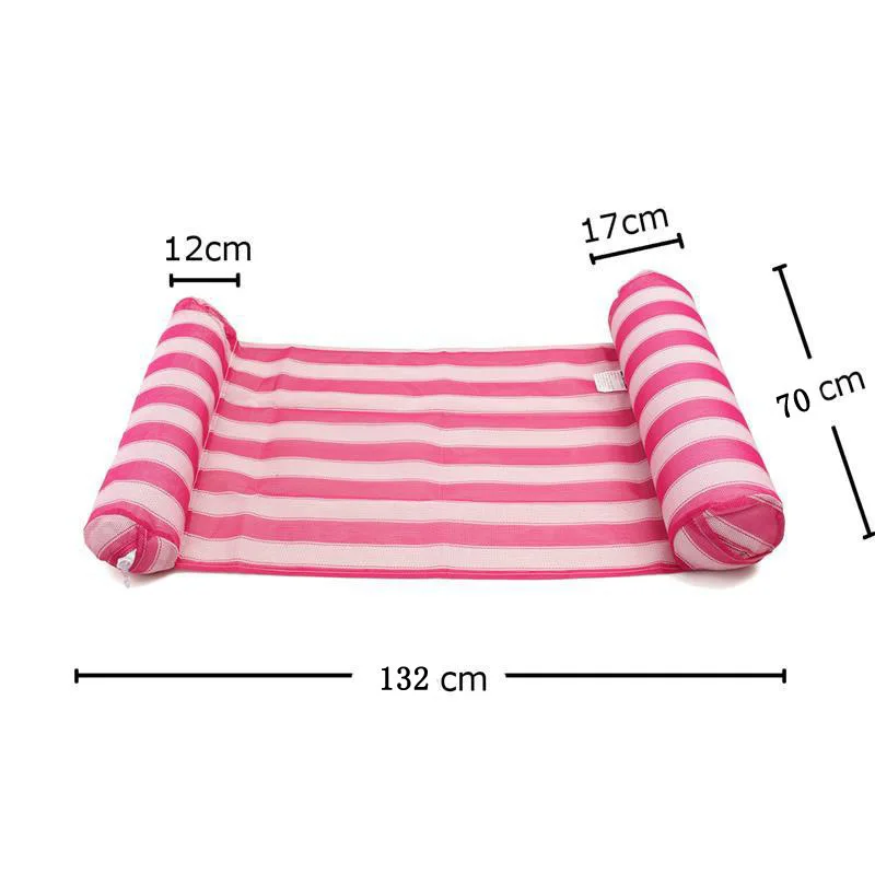 YUYU new arrival inflatable lounge chair pool float swimming pool swim ring hammock 8 color inflatable lounge bed for swimming