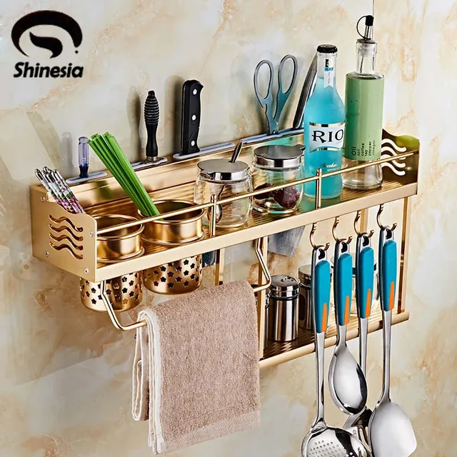 golden kitchen storage aluminium spice rack cabinet and pantry organizers wall mounted - Kitchen Pantry Organizers golden kitchen storage aluminium spice rack cabinet and pantry organizers wall mounted - Kitchen Pantry Organizers