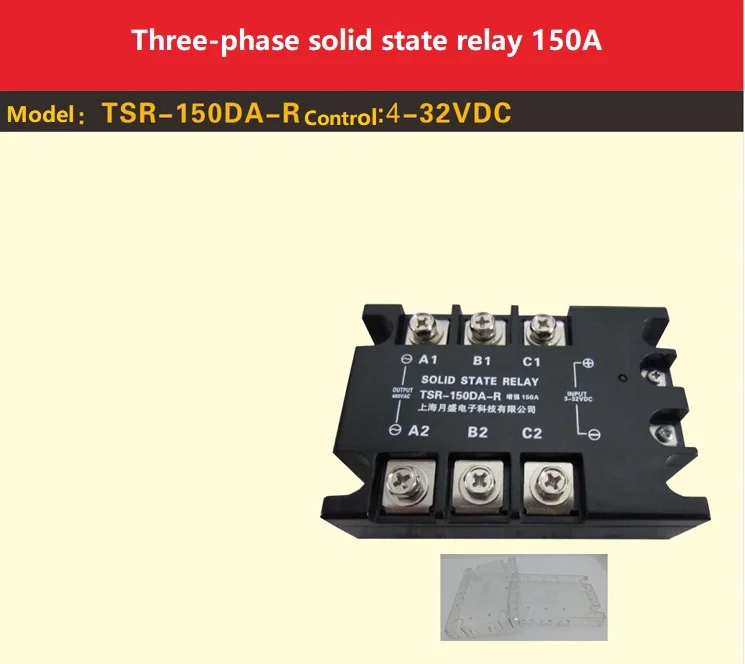 

Enhanced three-phase AC solid-state relay 150A, TSR-150DA-R (copper-based chip welding)