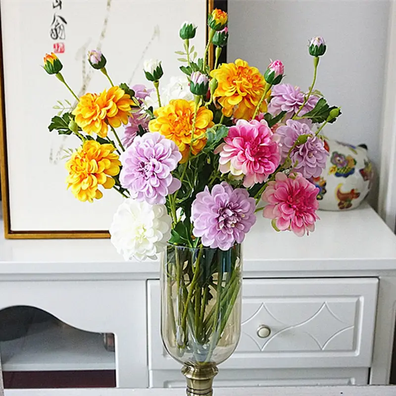 Очень рекомендуем Новые искусственные травы Пион цветок ветка для нового дома гостиной дома Свадебные Декоративные искусственные цветы Флорес
