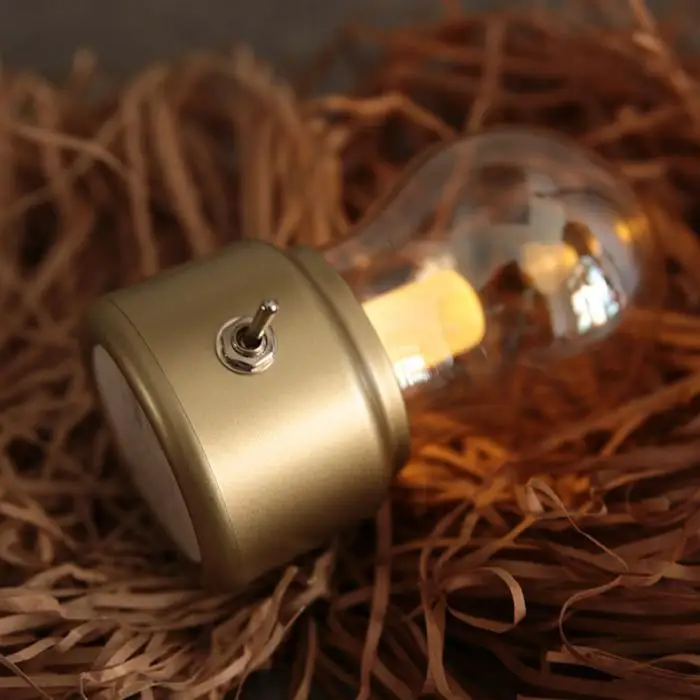 Ретро светодиодный ночник креативная мини лампа Настольные лампы USB
