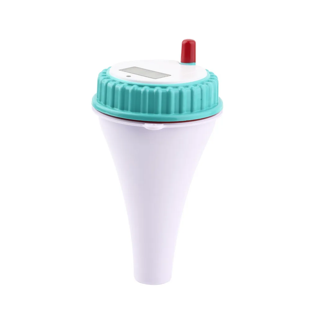 Wireless Pool Thermometer Hot Tub Home Swim Spa Water Temperature Meter Calendar Alarm Clock -40~60C Waterproof Outside Sensor