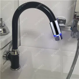 Одноцветный синий ledfaucet аэратор - Цвет: single blue color