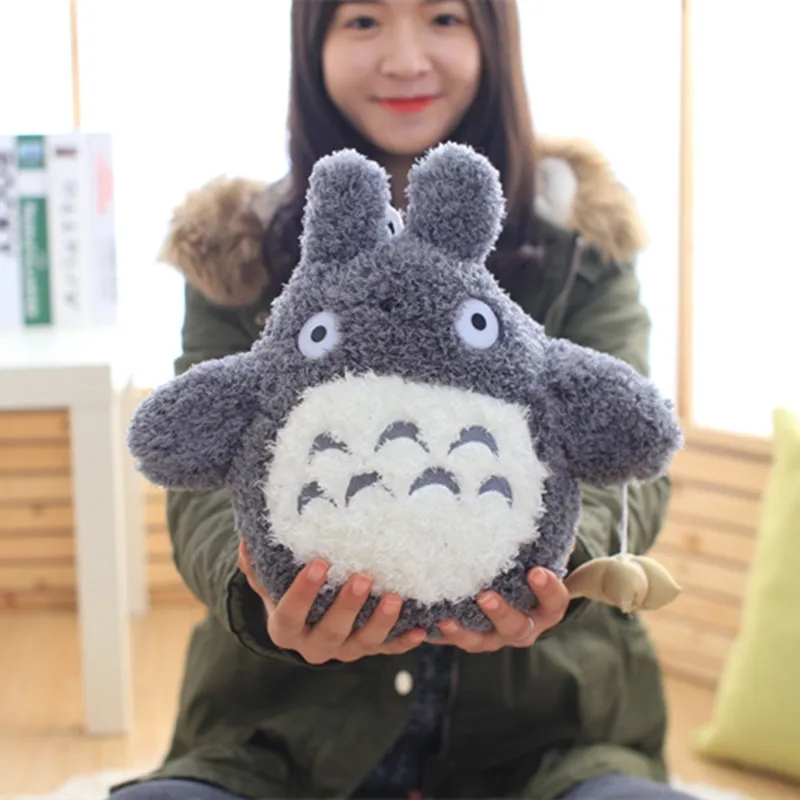 

1pc 20cm Japanese Cartoon Lovely Style Plush Totoro Toys Stuffed Baby Doll Cute Movie Character Children Birthday Kawaii Gift