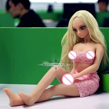 68cm Sex Doll Solid Japanese Silicone Anime Love Doll Realistic Pussy Sex Doll Metal Skeleton Adult Vagina Anal Sex Toys for Man