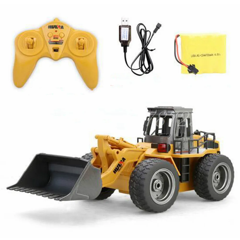

HuiNa Toys Electric Remote Control 520 Six Channel 1/14rc Metal Bulldozer Charging Rc Car Model Toy For Kids Christmas Gift