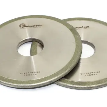 One piece flat wheel with round edge radius 5 electroplated diamond and CBN grinding wheel for metal and non metal sharpening DZ One piece flat wheel with round edge radius 5 electroplated diamond and CBN grinding wheel for metal and non metal sharpening DZ