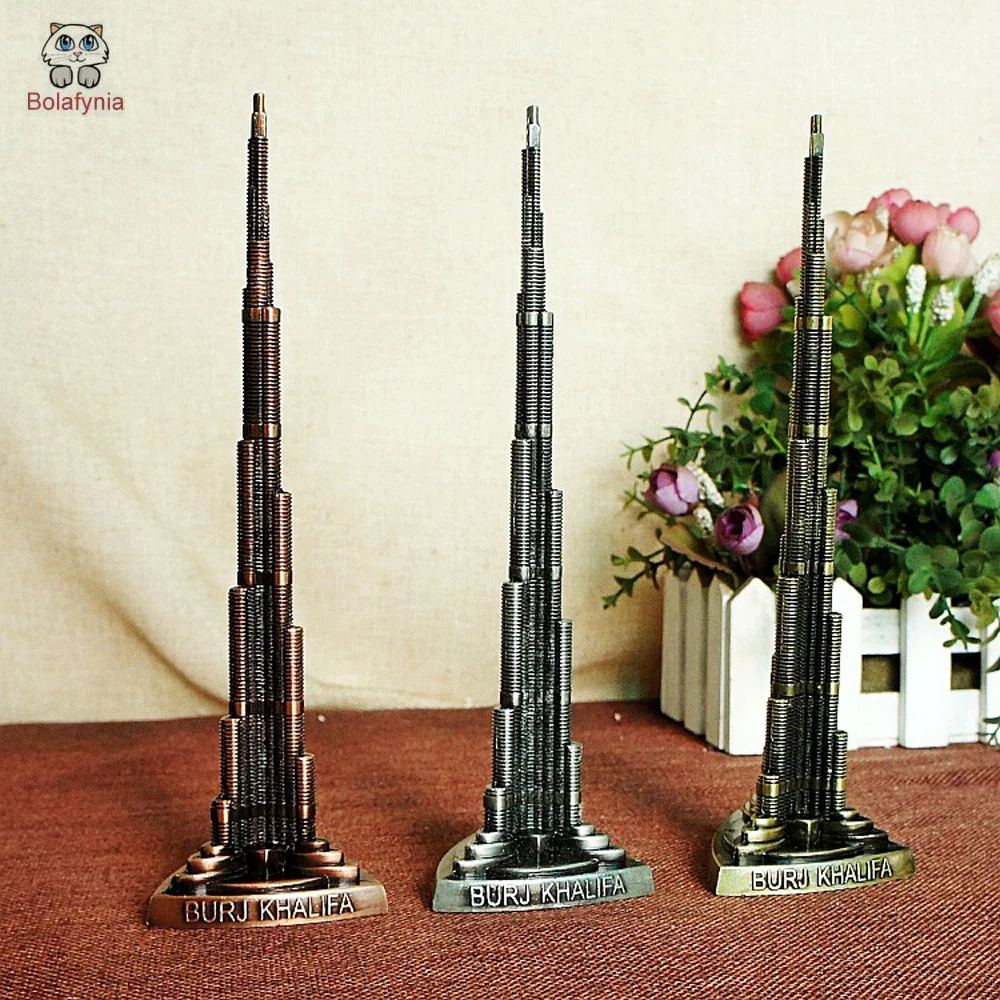 BOLAFYNIA Burj Khalifa Dubai Tower model toy children toy for Christmas
