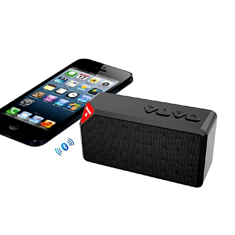 

Mini X3 Bluetooth Speaker Portable Speaker TF USB Wireless Speaker Music Sound Box Subwoofer Loudspeakers kalonki with Mic