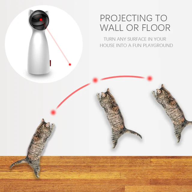 Automatic Laser Pointer Cat Toy 4