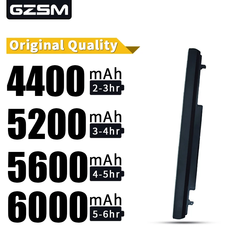 HSW запасная батарея для ASUS A31 K56 A32 A41 A46 A56 K46 bateria akku|battery for asus|asus batteryasus battery replacement |