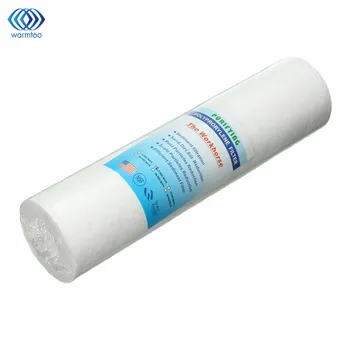 

Portable Water Filter 0.5 Micron 10 Inch PP Cotton Pre Filter Core Reverse Osmosis Sediment Common Front Purifier Household