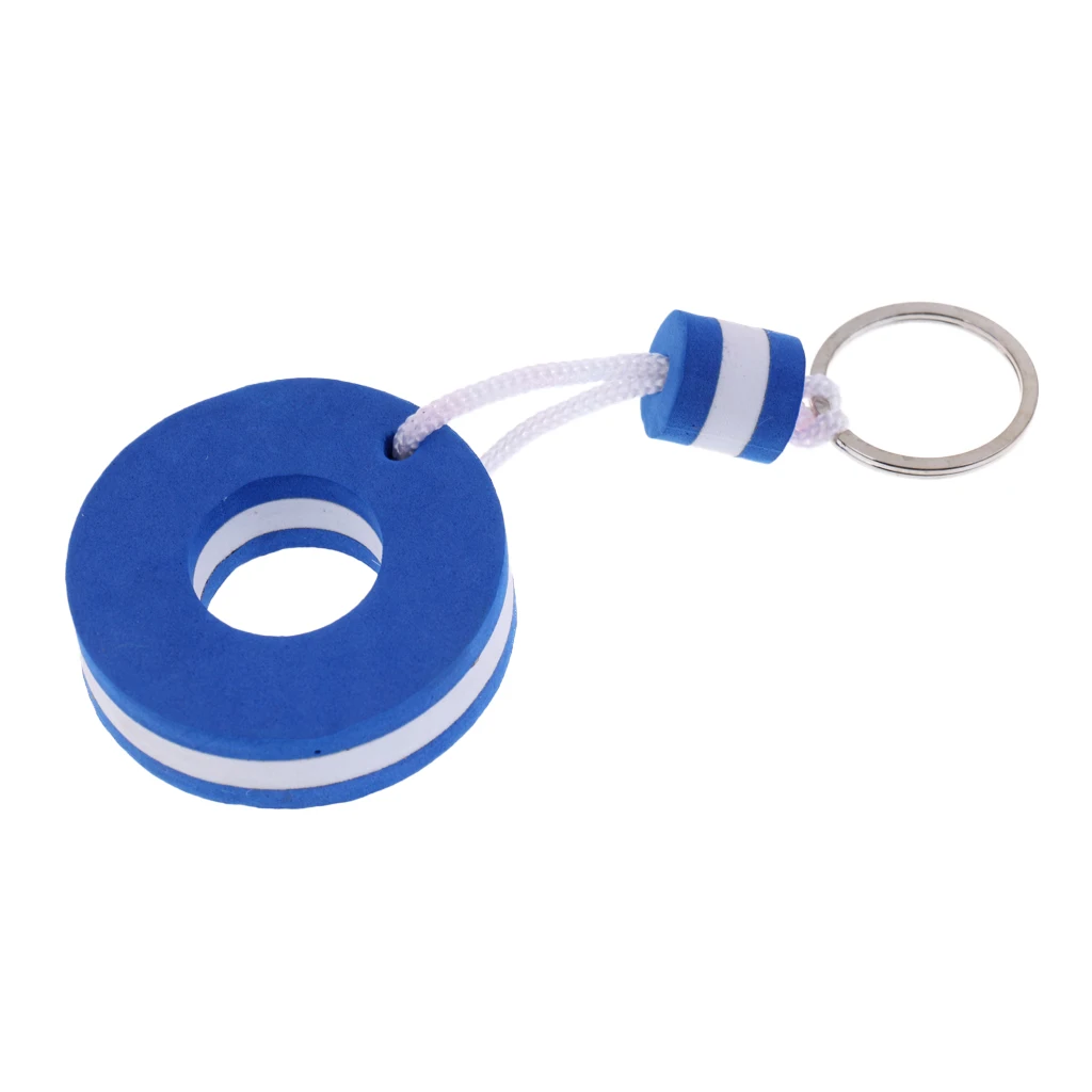 

Boat Keychain Key Float, Floating Key Ring Buoy - for Water Sports, Kayaking, Swimming, Surfing, Yachting