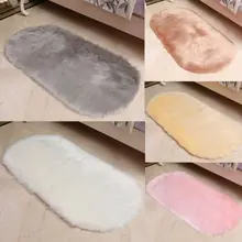 Новые однотонные домашние мягкие на ощупь Современные однотонные Pom Серые Синие очень маленькие Коврики для спальни в помещении