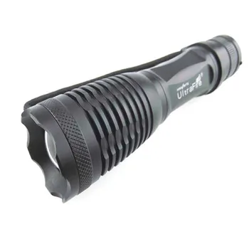 

U-F E6 1xCREE XM-L2 1800 Lumens 5-Mode LED Zooming Flashlight (1x18650/3xAAA)