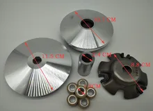 GY6125 Front Drive Variator Clutch Set with Copper Rollers For Motorcycle Honda Yamaha ATV Moped Part Clutch Assembly In Engines GY6125 Front Drive Variator Clutch Set with Copper Rollers For Motorcycle Honda Yamaha ATV Moped Part Clutch Assembly In Engines
