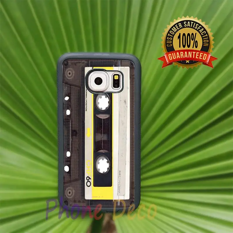 Yellow Vintage Cassette fashion cell phone cases for Samsung S3 S4 S5 S6 edge plus S7 note7 note3 note4 note5 L4211 |