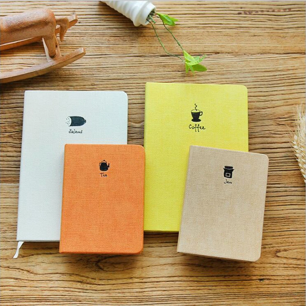 Fashion Creative Hardcover Line Notebook Cute Office School Stationery