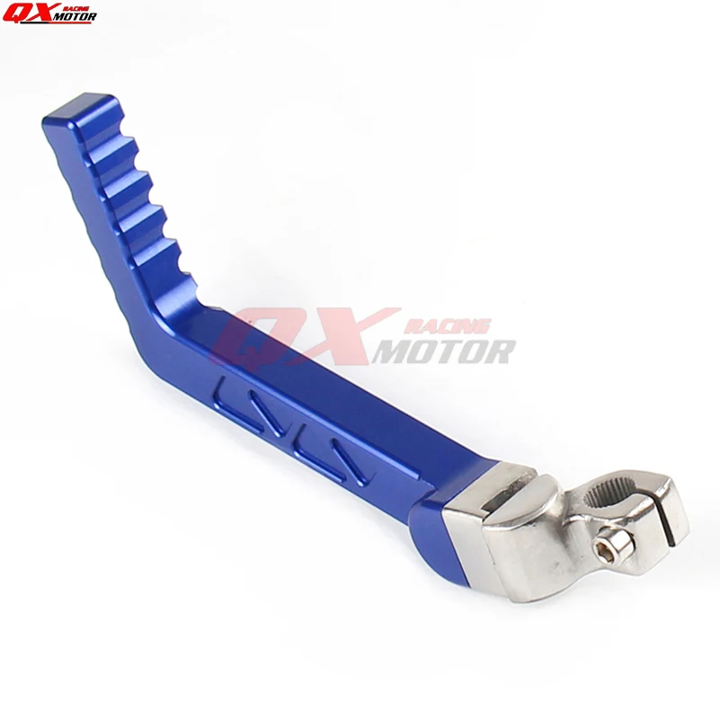 13 мм ЧПУ кованая педаль стартера синяя для CRF BBR KLX TTR 50 70cc 110cc 125cc ZS YX LF двигатель