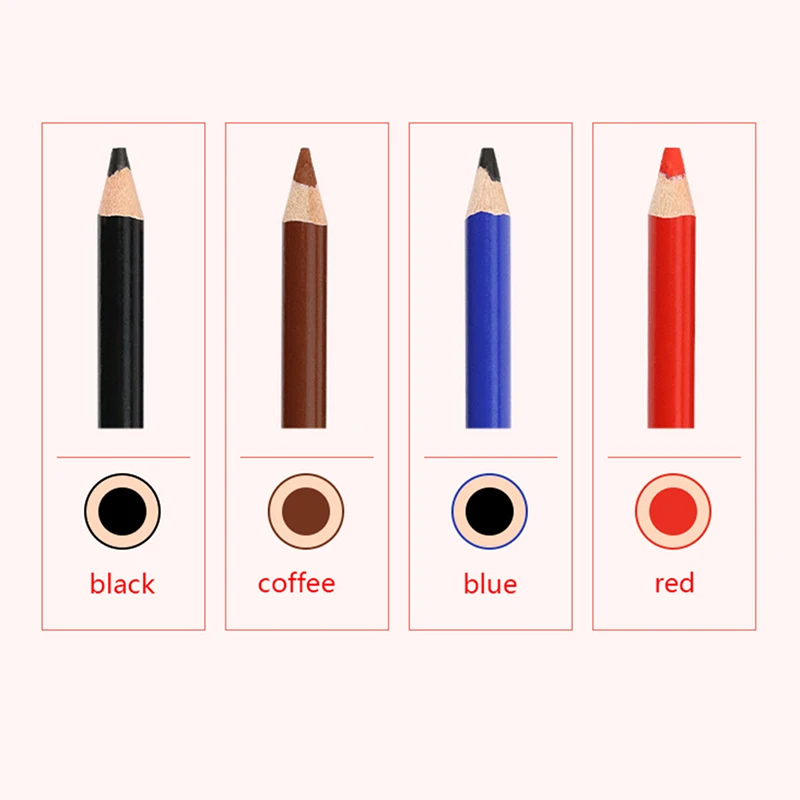 

Long-lasting Eyebrow Pencil Waterproof Microblading Pen Eyebrow Enhancer Easy Wear Eye Brow Tint dye Makeup Tools 4 Colors