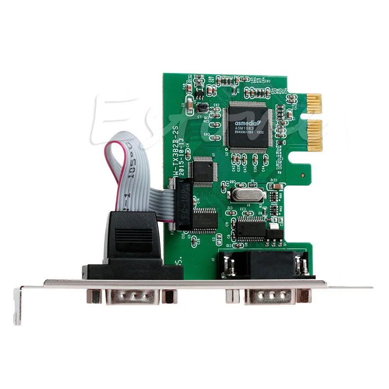 Высокое качество Plug And Play PCI-E PCI двойной серийный DB9 RS232 Экспресс серийный контроллер 2-Порты и разъёмы адаптера+ компакт-диск с драйверами