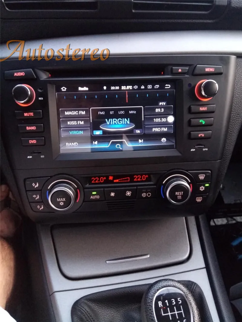 Flash Deal Android 9 Car GPS Navigation DVD player Headunit For BMW 1 Series E81 E82 E87 E88 116i 118i Car radio tape multimedia player IPS 5