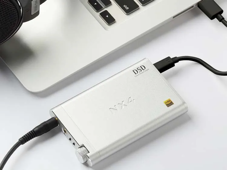 Обновленная версия NX4 DSD512 ES9038Q2M XMOS-XU208 чип Портативный USB DAC декодер 32 бит/768 кГц усилитель для наушников