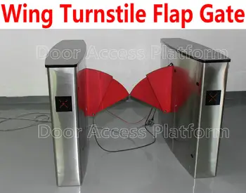 

1 Pair of Wing Turnstile Flap Turnstile gate Pedestrian SwingTurnstie,Passageway Turnstile,access control gate Security barrier