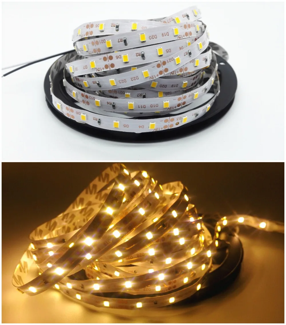 Светодиодная лента RGB 5 м светильник 2835smd Рождественская Декоративная полоса 12 в