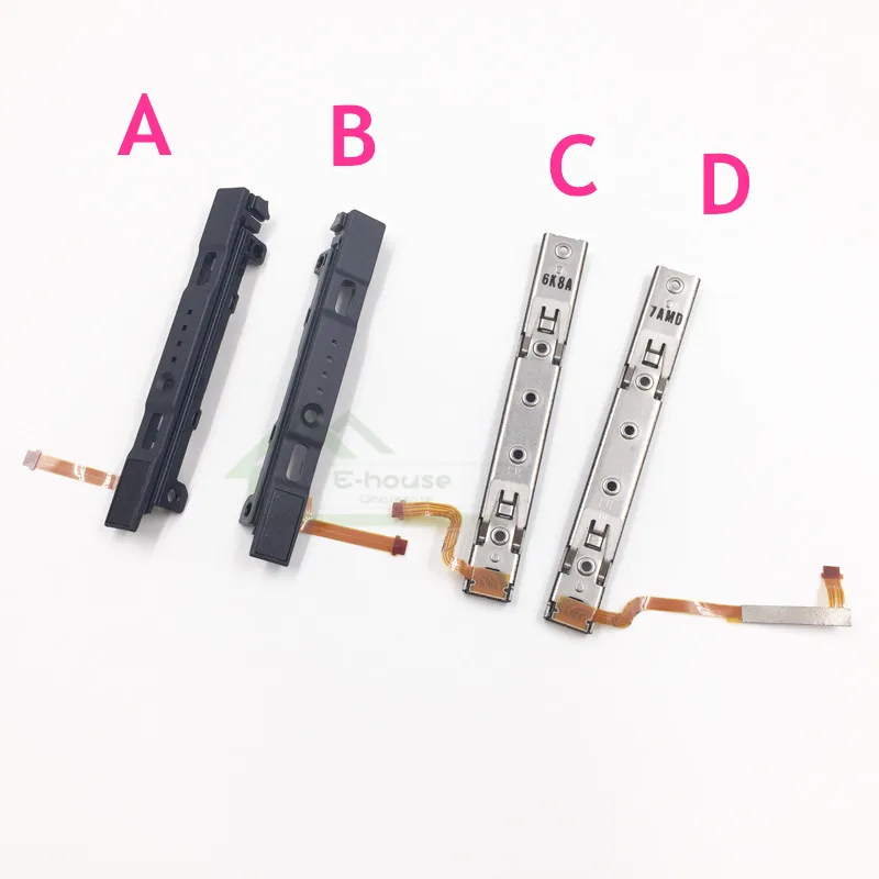 

10 set Original LR Slide Left Right Slider Rail for Nintend switch Console for NS Joy-con controller Railway Repair