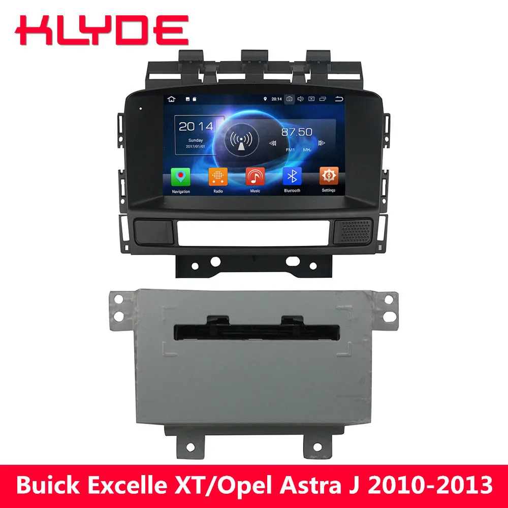 

KLYDE Octa Core Android 8 4GB+32GB Car DVD Player Radio For Opel Astra J Vauxhall Astra/Buick Excelle GT XT 2010 2011 2012 2013