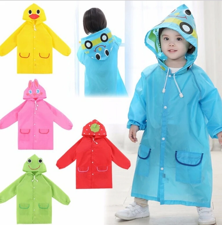 Buy New Outdoor Cute Waterproof Kids Rain Coat Kids