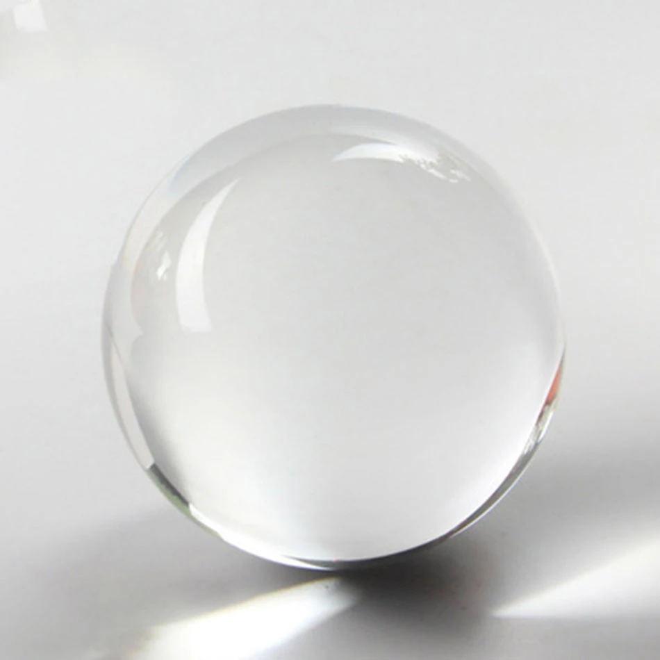 

Fashion 6cm transparent crystal ball home decoration smooth crystal ball