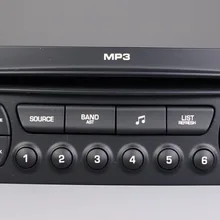 Оригинальные RD43 Автомобильная магнитола с CD USB aux MP3 для peugeot 207 206 307 308 408 807 Citroen C2 C3 C4 C5 C8