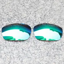 E.O.S поляризованные улучшенная замена линз для Oakley Солнцезащитные очки с челюстью-изумрудно-зеленый поляроидными зеркальными