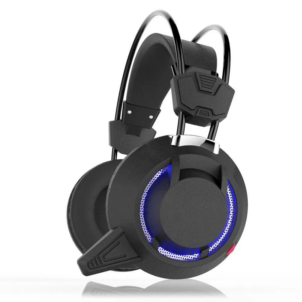 2016 Hot explosion models Hendband Gaming headphones for PC With Mic Earphone band LED Dazzle Glare Light | Электроника