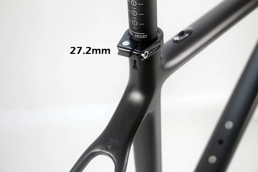 Best Superlight Classisc style carbon Road bike frameset with fork/seatpost/handlebarUltra-light 975g DI2/Mechanical 10