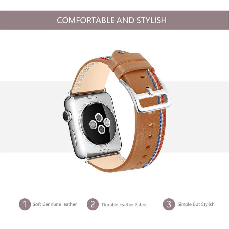ASHEI ремешок для мм Apple Watch 4 группа 40 мм 44 пояса из натуральной кожи запястье браслет iWatch бретели нижнего белья 38 мм 42 мм серии 3 2 1