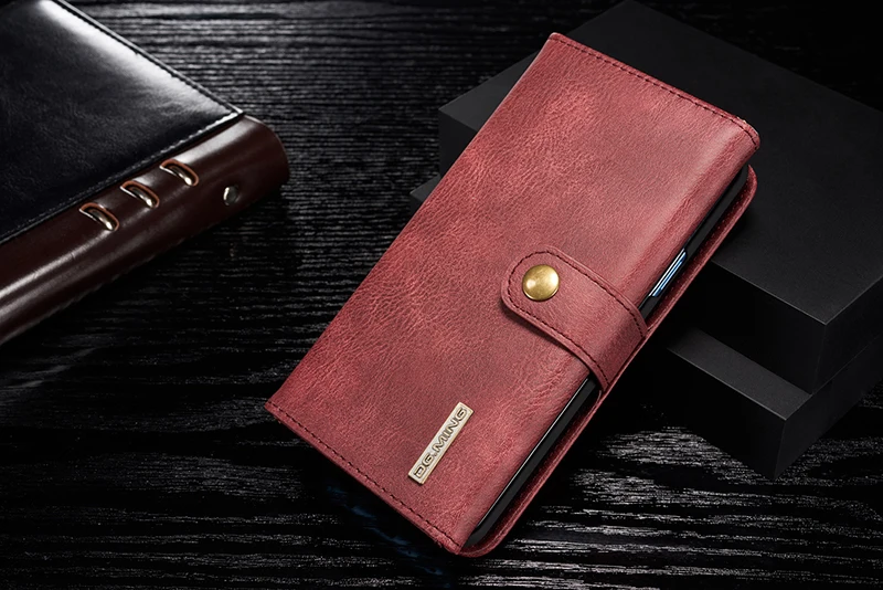 Ретро складывающийся втрое бумажник чехол для телефона для samsung Galaxy S8 S9 Plus Note 9 Флип Кожа Съемная крышка для samsung S7 Edge Note 8