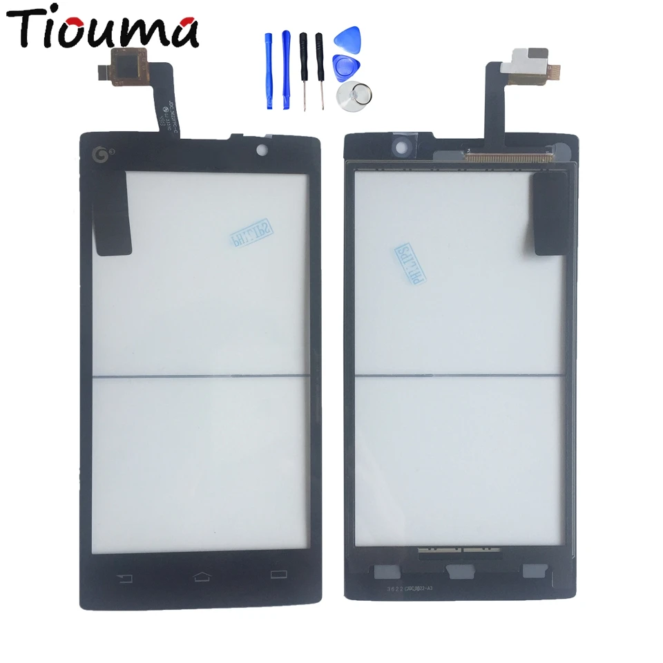 

For Philips Xenium W3500 T3500 Touch Screen Digitizer For Philips W3500 Cellphone Front Glass TouchScreen Mobile Phone Panel