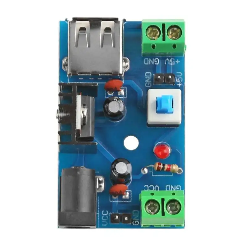 50*31*22 мм/1 96*1 22*0 86 'ƍ 15V 9V 12V to 5V 2A L7805 понижающий преобразователь блок питания с