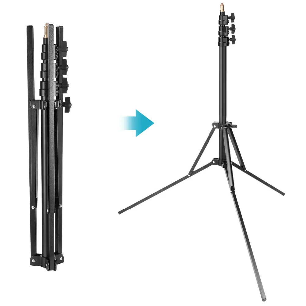 Neewer Photo Studio Ring Light Stand Adjustable 35-83 inch Heavy Duty Support Stand for Softbox Umbrella Strobe Light Reflector