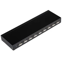 MT-Viki 8 Port DVI Splitter Video Distributor 1×8 DVI-I DVI-D 24+1 24+5 Compatible 2048×1536 High Resolution Image Duplicate