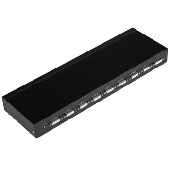 

MT-Viki 8 Port DVI Splitter Video Distributor 1x8 DVI-I DVI-D 24+1 24+5 Compatible 2048x1536 High Resolution Image Duplicate