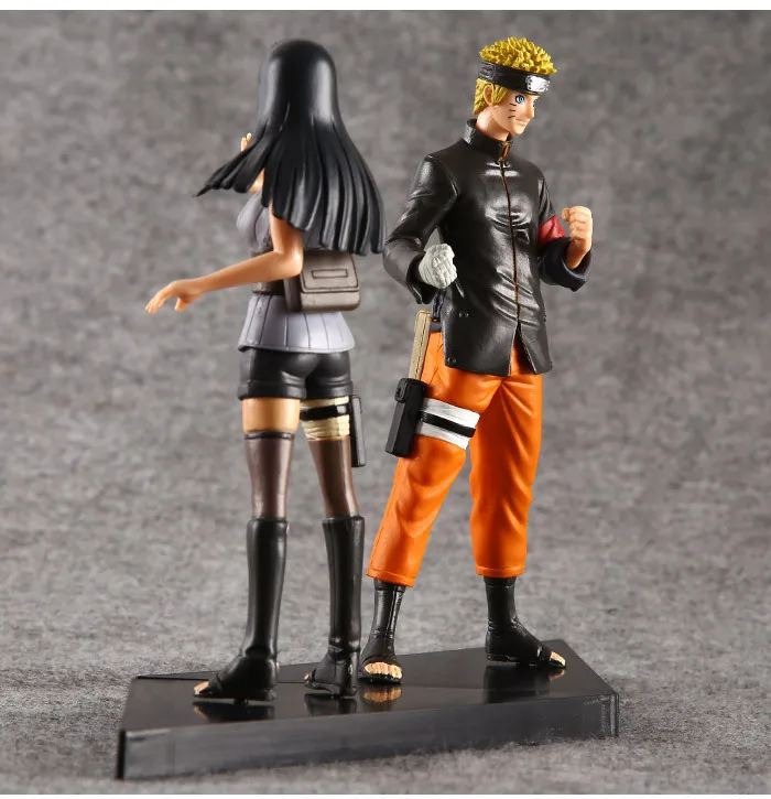 2 шт./лот 13 см ПВХ японская аниме фигурка Naruto Hyuga hinaaction коллекционные модели