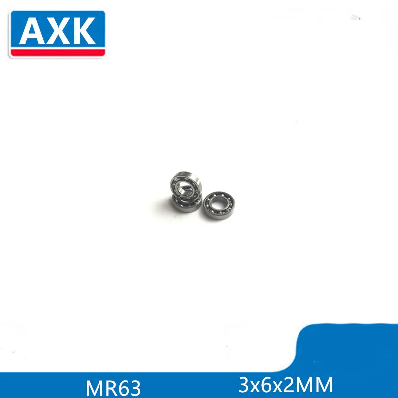 

Free Shipping 10 PCS MR63 ABEC-5 Open Deep groove Ball Bearings MR63 L630 617/3 673 3*6*2