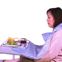 Водонепроницаемый взрослых приема пищи комбинезон одежда Костюмы протектор столовая повар Фартук протектор инвалидности помощи фартук